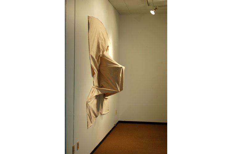 chair on the wall