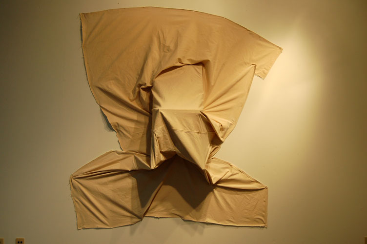 chair on the wall